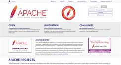 Desktop Screenshot of apache.org
